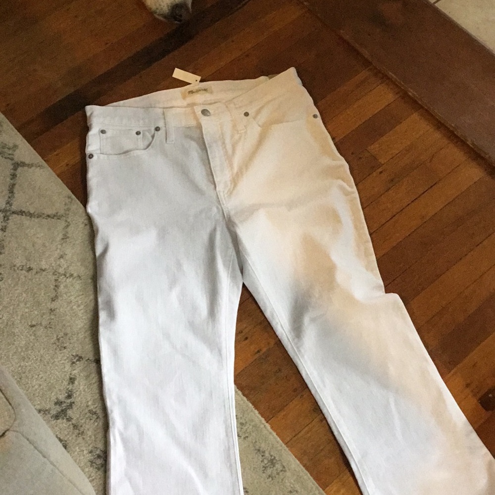 Madewell Women’s  White Jeans